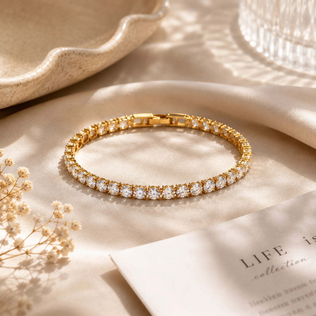 Classic Diamond Tennis Bracelet