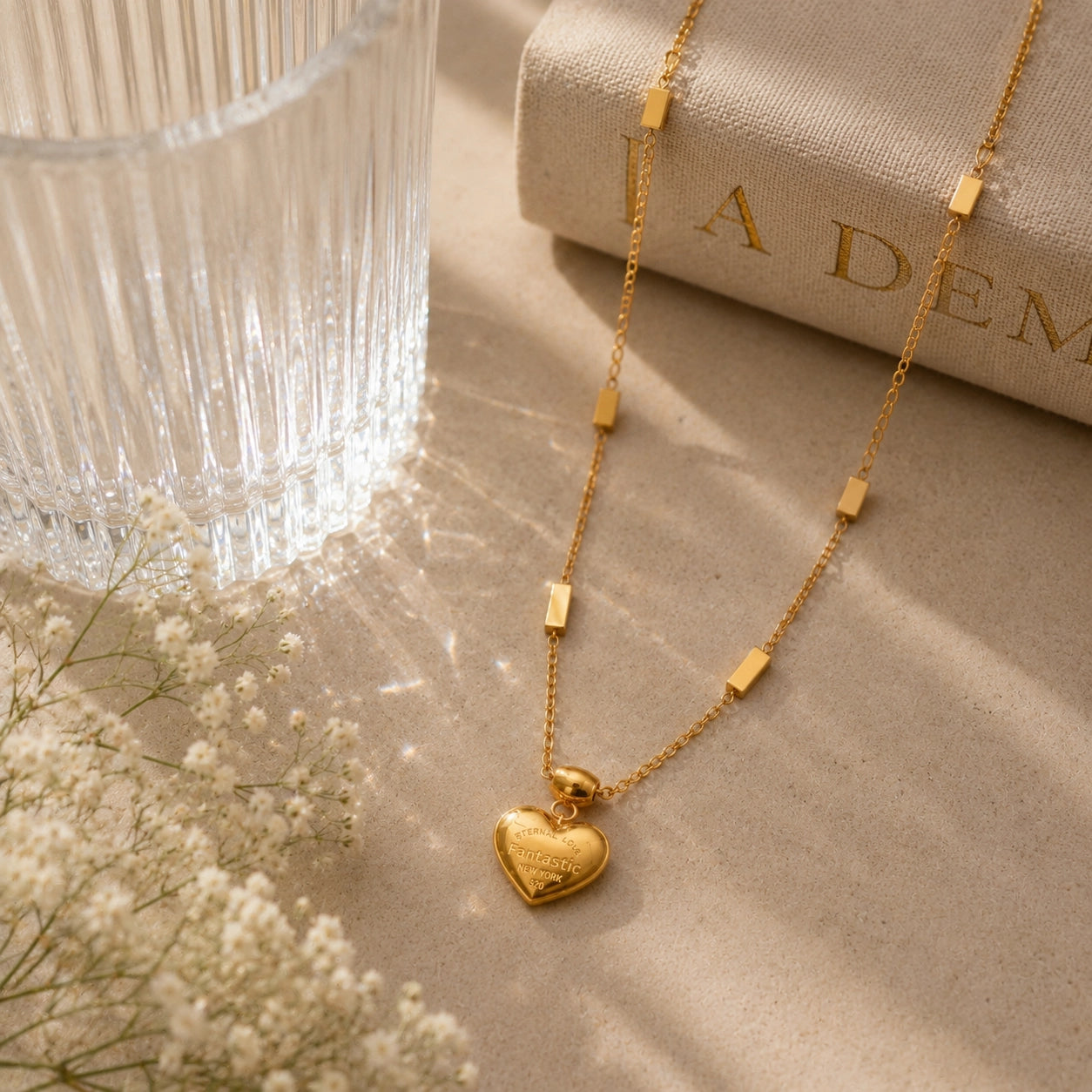 Eternal Love Heart Pendant Necklace