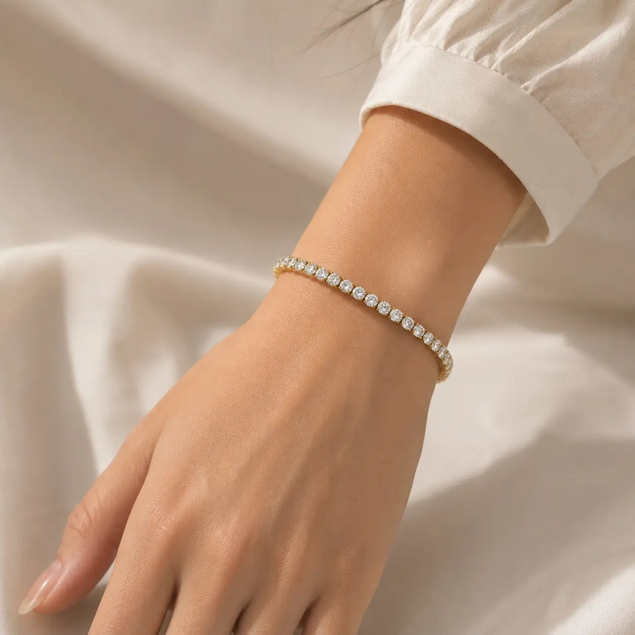 Classic Diamond Tennis Bracelet